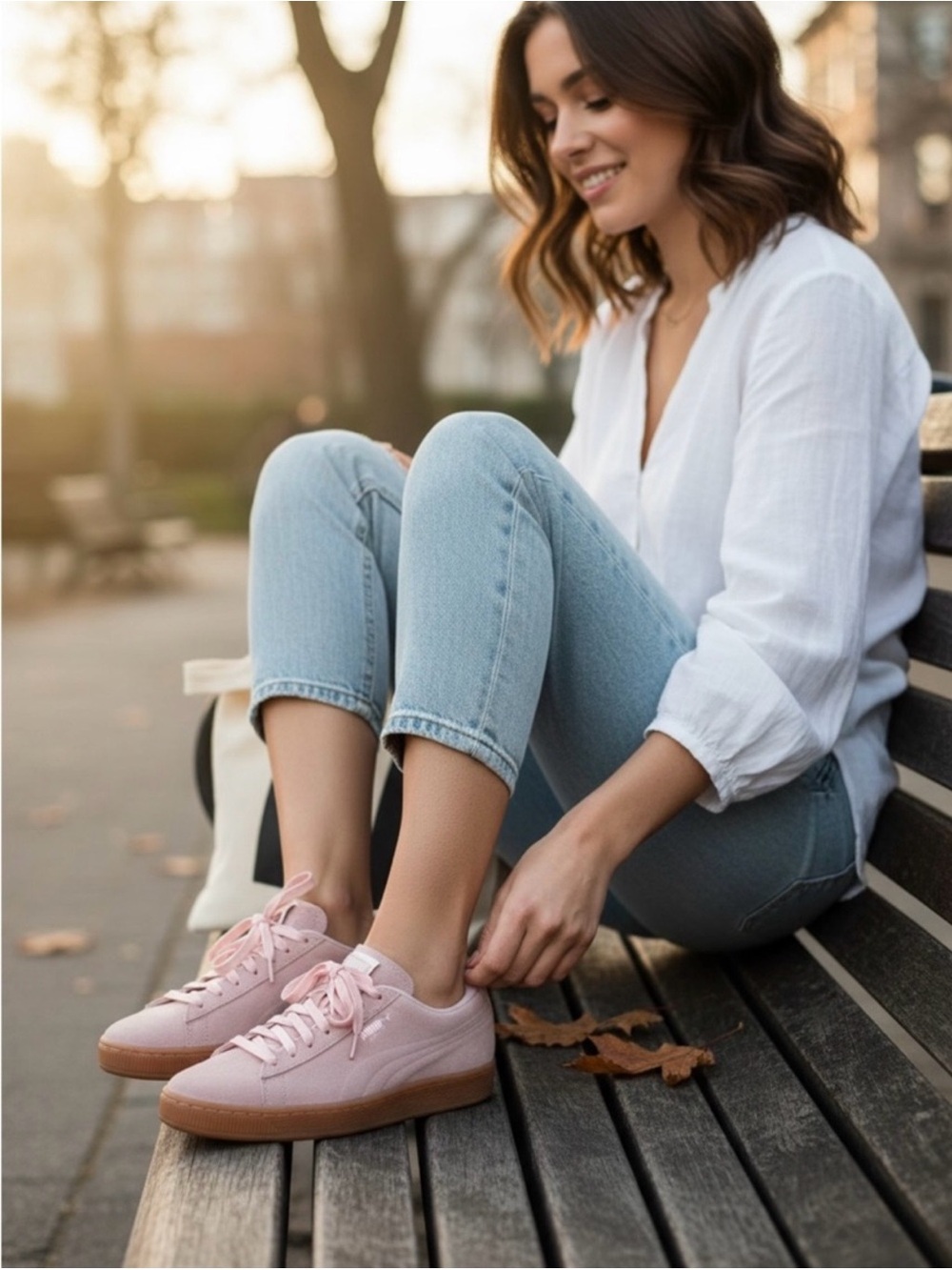 Puma Soft Pink Interior Label Sneakers
